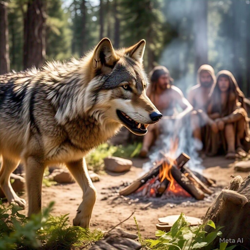 Lobo em meio às civilizações antigas